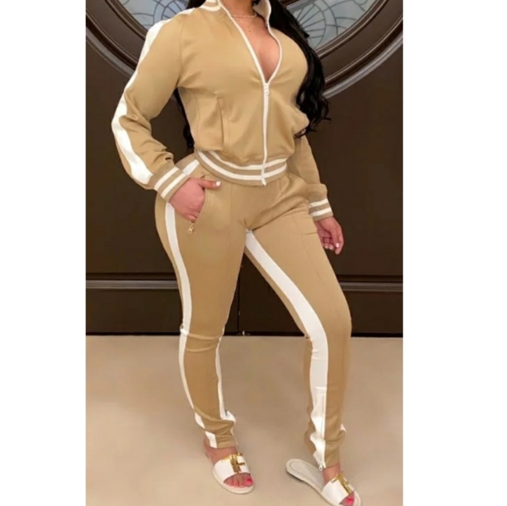 Tan Sweat Suit (Available)